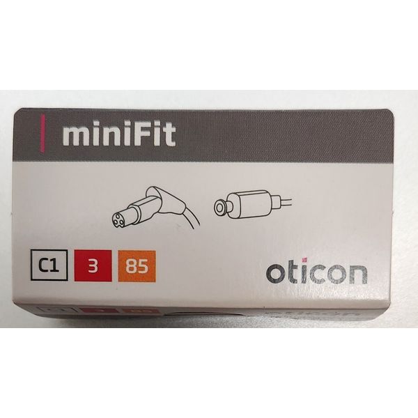 A Oticon More Real Zircon OPN Ruby Receiver ( size 3-85dB-Right ) USA Fast ship