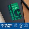Contractor Badges, Custom Print, Heavy Duty (with Logo)