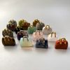 VIE Mini Crystal Handbags, 2-2.5cm, Rose Quartz