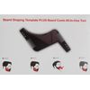 PurBeardz All in One Beard Shaping Template Tool and Beard Comb