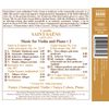 Saint-Saens: Violin Sonata Vol. 2
