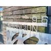 Custom Metal Sign 4” X 12” Laser Cut