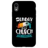iPhone XR Sunday is for church and Cornhole Case
