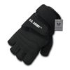 Rapid Dominance Men's Half Finger Gloves, Black, Small