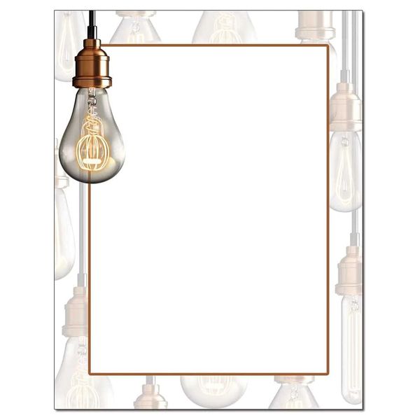 Bright Idea Letterhead Laser & Inkjet Printer Paper (100 Sheets)
