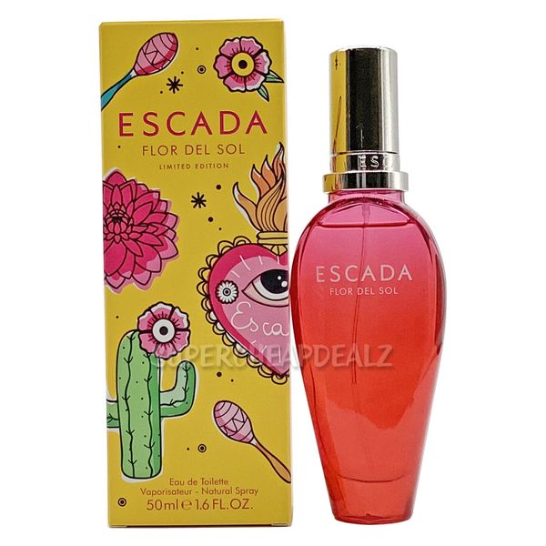 Escada Flor Del Sol for Women 1.6 oz EDT Spray Limited Edition NIB