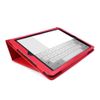 Tuff-Luv Type View Colour block Essentials Case Cover with Screen Protector for iPad Air - Red