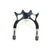Jonny 8 Ball Chrome Cross & Bridge Rest Heads for Snooker or Pool