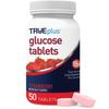 TRUEplus® Glucose Tablets, Strawberry Flavor - 50ct Bottle