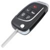 2X Modify Flip Remote Key 5BTN Shell Case for Chevy Camaro Cruze Equinox Malibu
