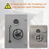 Replace Mesa MSL 500 Safe Lock Solenoid Electronic Lock 2 Override Keys
