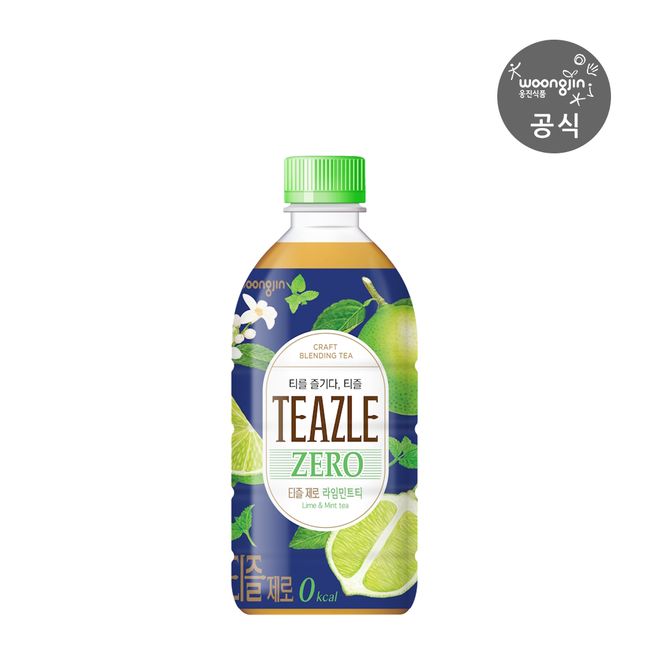 Teazzle Zero Lime Mint Tea 500mL 20pcs