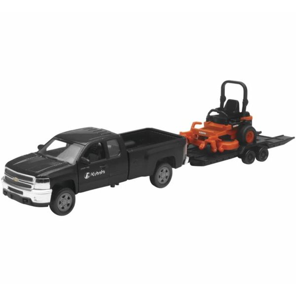 NewRay 1:32 Scale Pick Up w/Z700 Lawn Mower Black