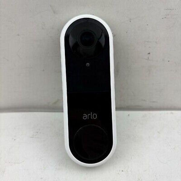 Untested For Parts Arlo Wi-Fi Smart Video Doorbell Camera White