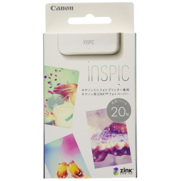 Canon sumahopurinta- Zink Photo Paper Pack of 20