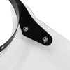 Vobor Modified Motorcycle Windshield Deflector for Windscreen Compatible with Royal Enfield Classic 500c Transparent