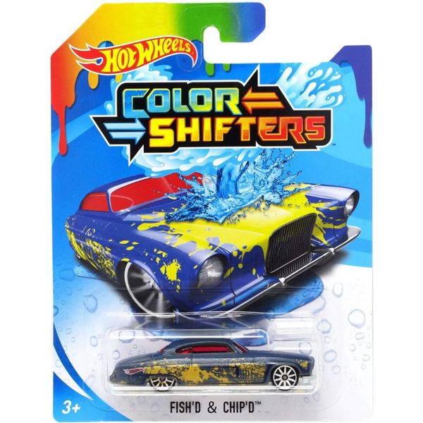 H BHR31 Hot Wheels Fish D & Chip'd, Multi