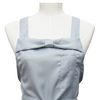 TO187 Cute Stylish Women's Ribbon Apron Gray, gray