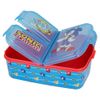 Sonic Sandwich Lunch Snack Box Multi Compartment Kids Children School Includes Sonic Keychain