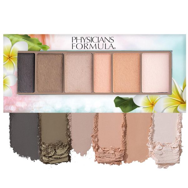 Physicians Formula, Matte Monoi Butter Eyeshadow, Palette Ombretti Nude con Finish Matte, con Burro di Monoi, di Murumuru, di Cupuaçu, di Tucuma, Matte Blushed Nude