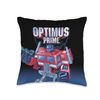 Transformers Optimus Prime Hero Throw Pillow