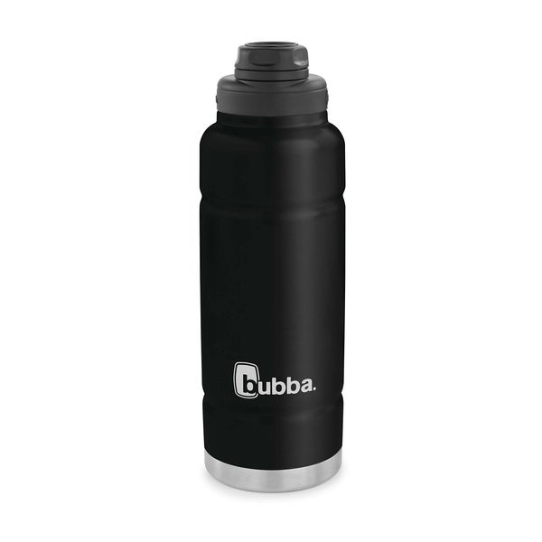 Bubba Trailblazer 40oz Vacuum-Insulated Stainless Steel Water Bottle with Leak-Proof Lid, Keeps Drinks Cold up to 38 Hours or Hot up to 10 Hours, Licorice