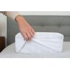 Pillow Cube Travel Pillowcase - White | Polyester | Fits 12x12