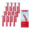 WyFun EB10 Electric Toothbrush for Kids, Normal B Compatible, For Kids, Soft and Compatible, Oral B Replacement Brush for Kids, Red, 16 Pieces