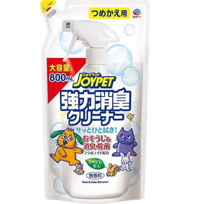 JOYPET Powerful Deodorizing Cleaner, Refill, 2.8 fl oz (800 ml)