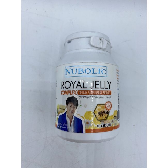 Nubolic Royal Jelly 9% 1650 mg 40 Softgel for 40 Days