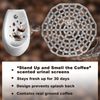 Serve Clean Coffee Scented Urinal Screen 8 Pack MADE IN USA