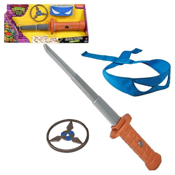 Teenage Mutant Ninja Turtles: Mutant Mayhem Leonardo Katana Sword Basic Role Play Set by Playmates Toys