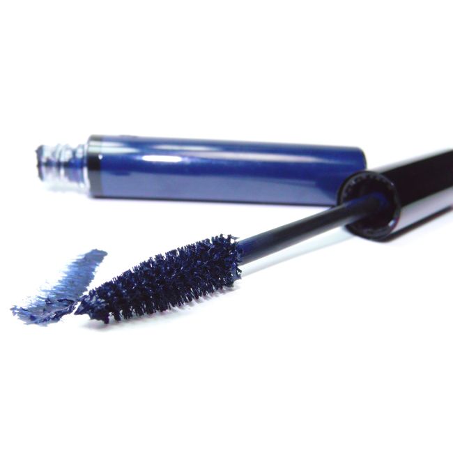 Pure Zivaª Deep Navy Blue Dark Blue Volumizing Mascara, Paraben Free, No Animal Testing & Cruelty Free