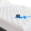 GRT Full Mattress Protector Waterproof, 100% Waterproof Quilted Fitted Mattre...