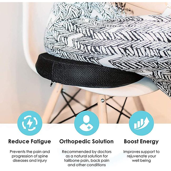Donut Pillow for Tailbone Pain Relief Cushion for Sitting for