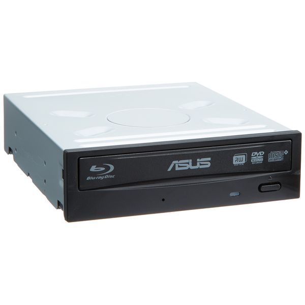 ASUSTek BW-16D1HT PRO Compatible with Windows 10, M-DISC Compatible, BD-R, 16x Speed Writing, SATA Connection, BD/DVD/CD Playback Software