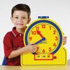 Learning Resources Primary Time Teacher 12-Hour Learning Clock, Teaching Clocks for Kids, Ages 4+