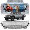 For Jeep Gladiator Car Rear Truck Bed Cargo Net Envelope Elastic Storage w/ Hook