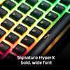 HyperX Pudding Keycaps — Full Set of Keys — PBT — {Black