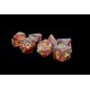 Metallic Dice Games 7-Set: 16mm: Pearl Swirl RDgd