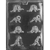 Home Chocolate Factory Bite Size Dinosaurs Chocolate Mould