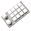 AOWINHIT Macro Mechanical Keyboard 12 Key Multifunction DIY Programmable Keypad Portable Mini Keyboard for Office Gaming (Black White),Console