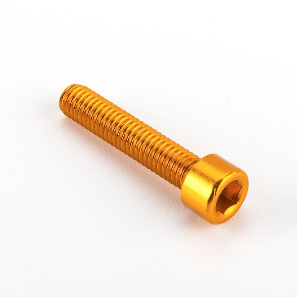 KustomCaps Threadless Headset Cap Bolt Gold