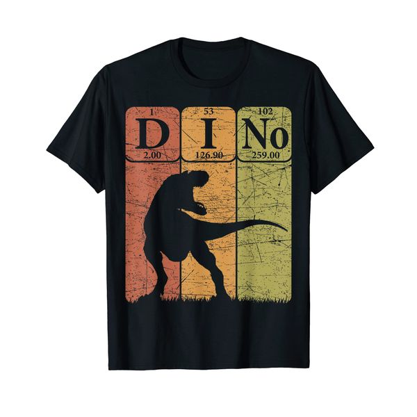 Dinosaur Periodic Table Elements T Rex Dino Paleontologist T-Shirt