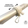 Recycling Advertising Swooper Feather Flutter Flag Pole Kit Recycle Center