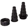 Oase 55360 Universal Hose Connector 1 1/2 Inch Black Universal Connection 19 / 25 / 32 / 38 mm