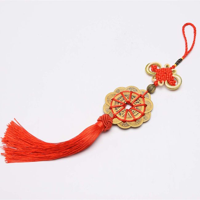 Feng Shui Goods, Chinese Yue, Money Skewers, Money String, Auspicious Figurine, Good Luck Up, Money Luck, Good Luck