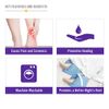 DMI Heel Cushion Protector Pillow to Relieve Pressure from Sores and Ulcers, Foot Pillow, FSA HSA Eligible, Adjustable in Size, Blue, White, Sold as a Set of 2