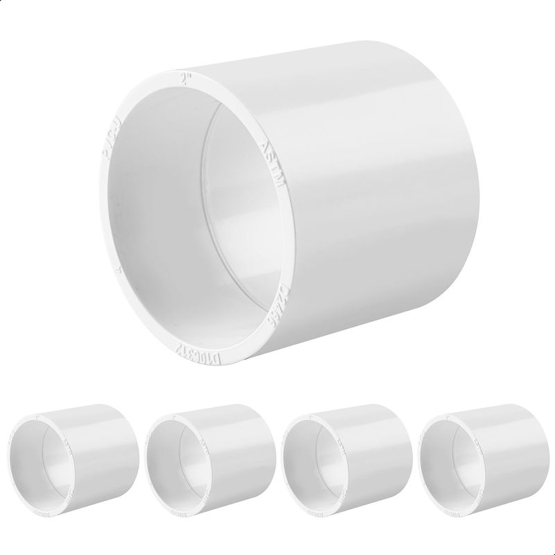 16-Pack 3/4 In. SCH-40 PVC End Caps | Slip Socket | ASTM D2466 NSF