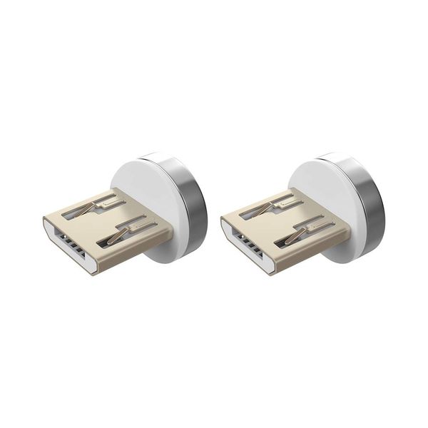 NetDot Gen12 Magnetic Micro USB Connectors Without Cords (Micro Usb/2 pack tips)